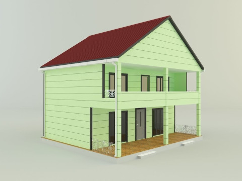 Model houses 11 3D 模型