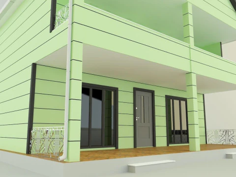 Model houses 11 3D Model