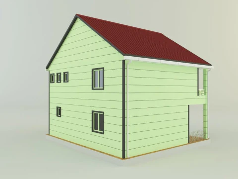 Model houses 11 3D Model