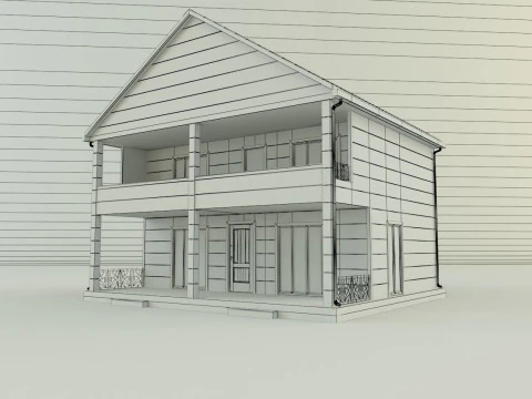 Model houses 11 3D Model