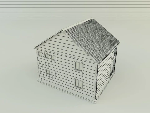 Model houses 11 3D Model