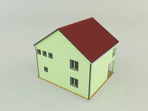Model houses 11 3D Model