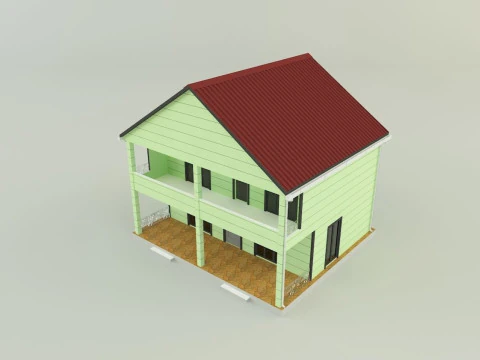 Model houses 11 3D Model