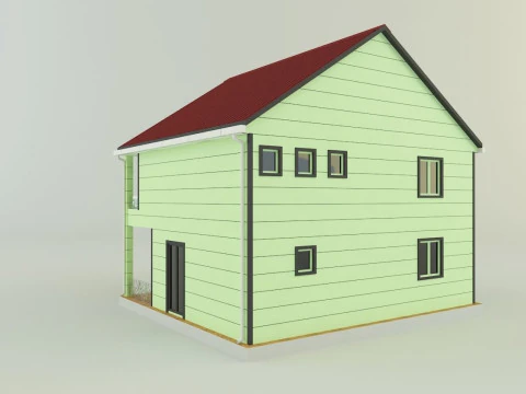 Model houses 11 3D Model