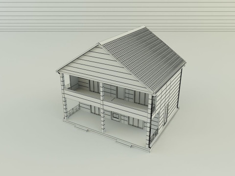Model houses 11 3D 模型
