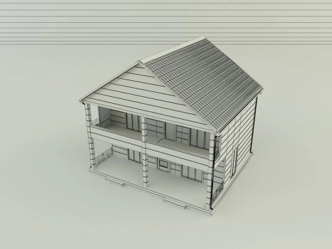 Model houses 11 3D Model