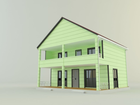 Model houses 11 3D 模型
