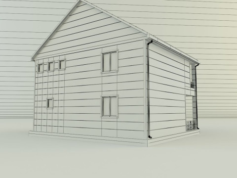 Model houses 11 3D 模型