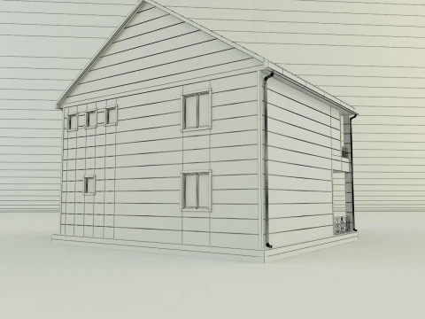Model houses 11 3D Model