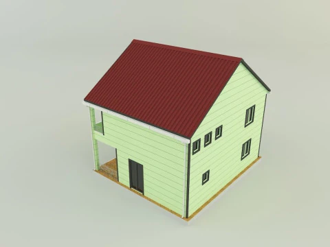Model houses 11 3D Model