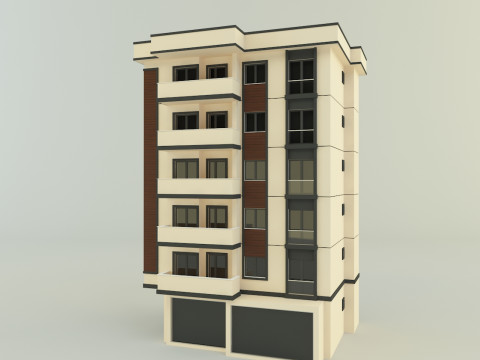 Model houses 27 3D-Modell