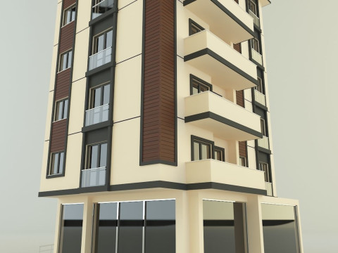 Model houses 27 3D-Modell