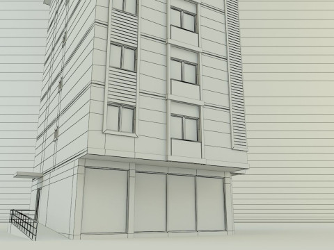 Model houses 27 3D-Modell