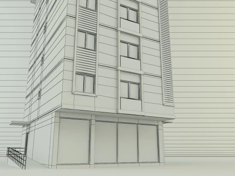Model houses 27 3D Model