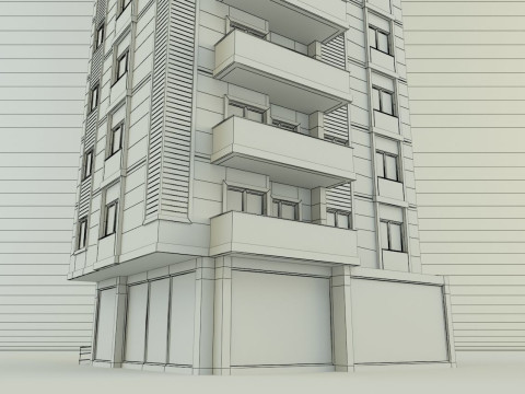 Model houses 27 3D-Modell