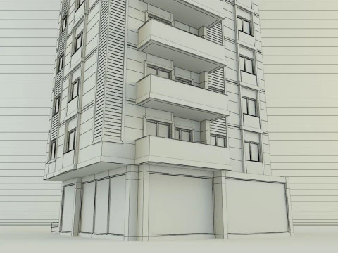Model houses 27 3D Model