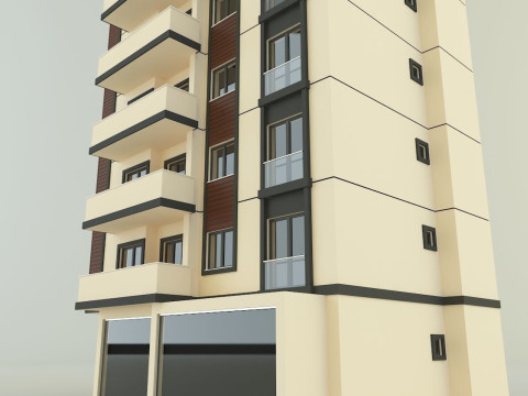 Model houses 27 3D-Modell