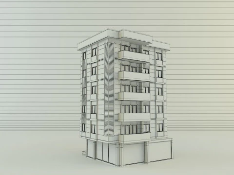 Model houses 27 3D Model