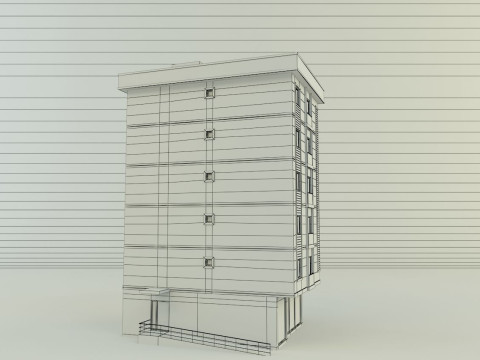 Model houses 27 3D-Modell
