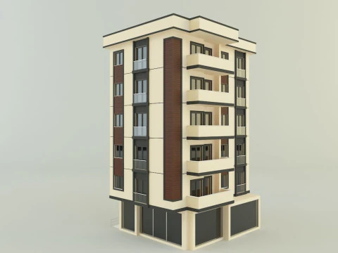 Model houses 27 3D Model