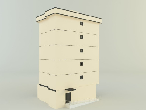 Model houses 27 3D-Modell