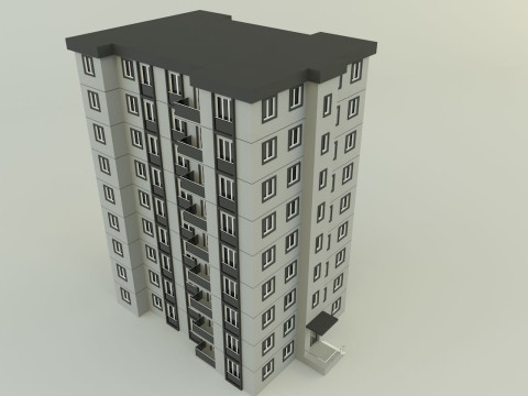 Model houses 66 Modelo 3D