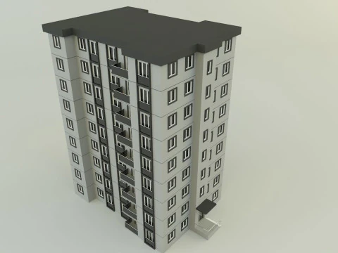 Model houses 66 3D Model