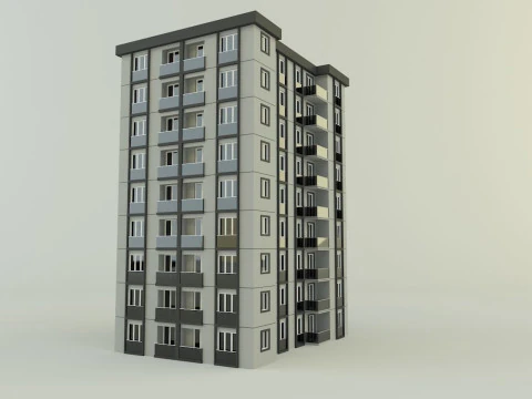 Model houses 66 3D Model