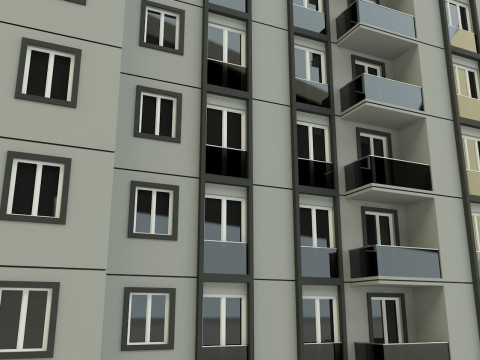 Model houses 66 Modelo 3D