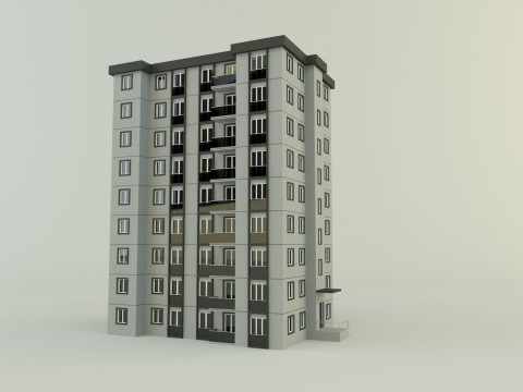 Model houses 66 Modelo 3D