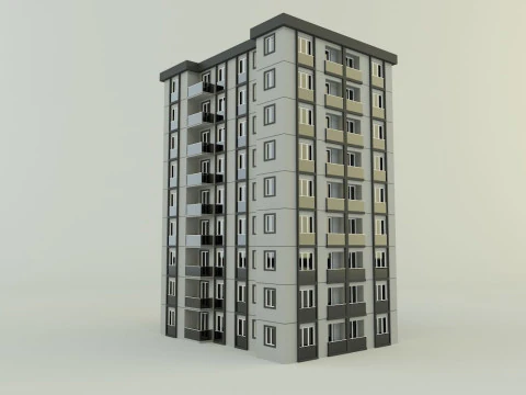 Model houses 66 3D Model