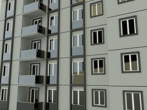 Model houses 66 Modelo 3D