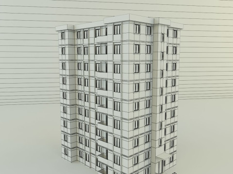 Model houses 66 Modelo 3D