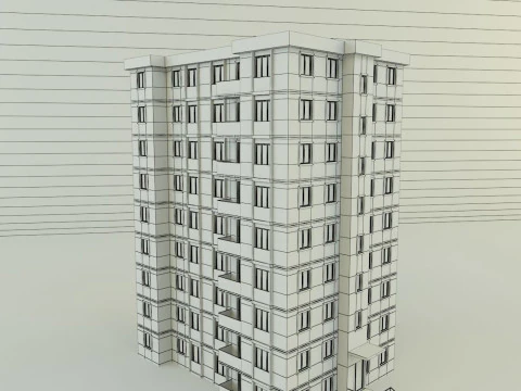 Model houses 66 3D Model