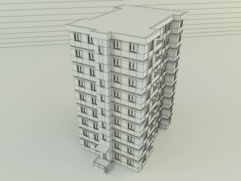 Model houses 66 Modelo 3D