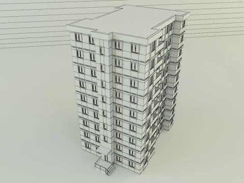 Model houses 66 3D Model