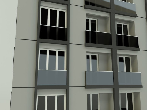 Model houses 66 Modelo 3D