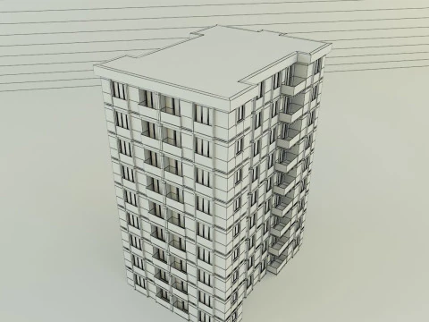 Model houses 66 3D Model
