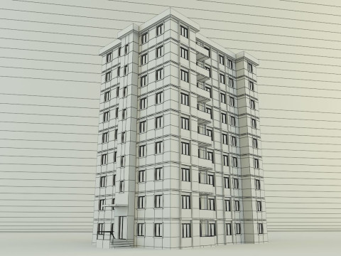 Model houses 66 Modelo 3D