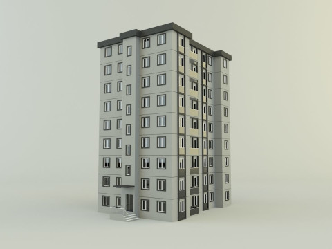 Model houses 66 Modelo 3D