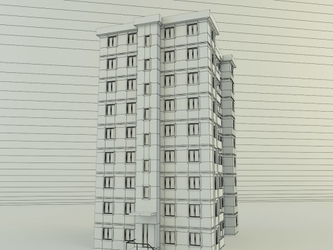 Model houses 66 Modelo 3D