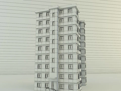 Model houses 66 3D Model