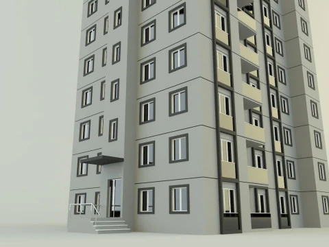 Model houses 66 3D Model