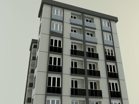 Model houses 66 Modelo 3D