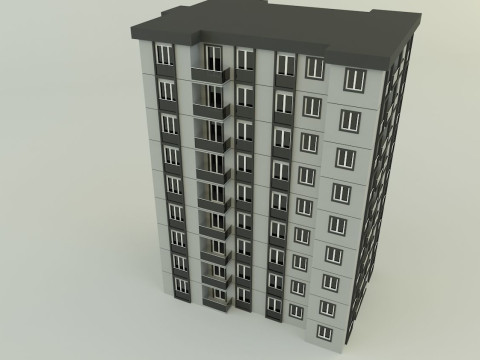 Model houses 66 Modelo 3D