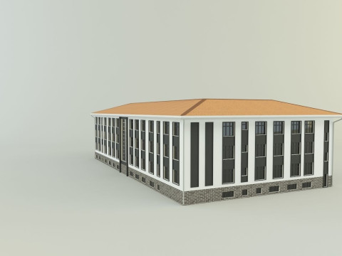 Model school 13 Model 3D