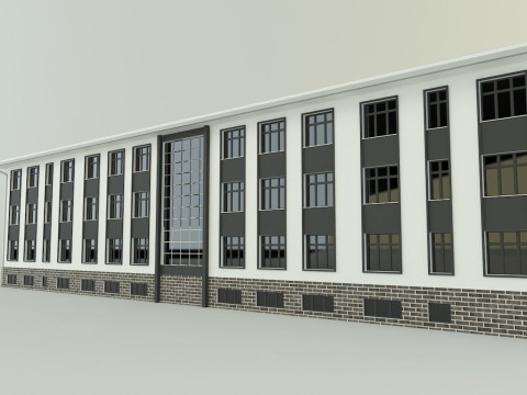 Model school 13 Model 3D