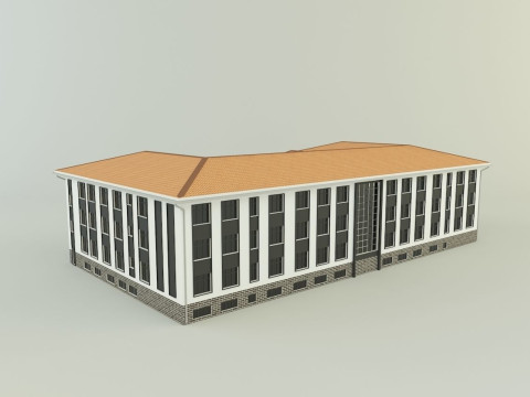 Model school 13 Model 3D