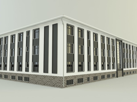 Model school 13 Model 3D