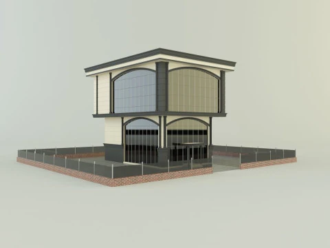 Ofis binası 581 3D Model